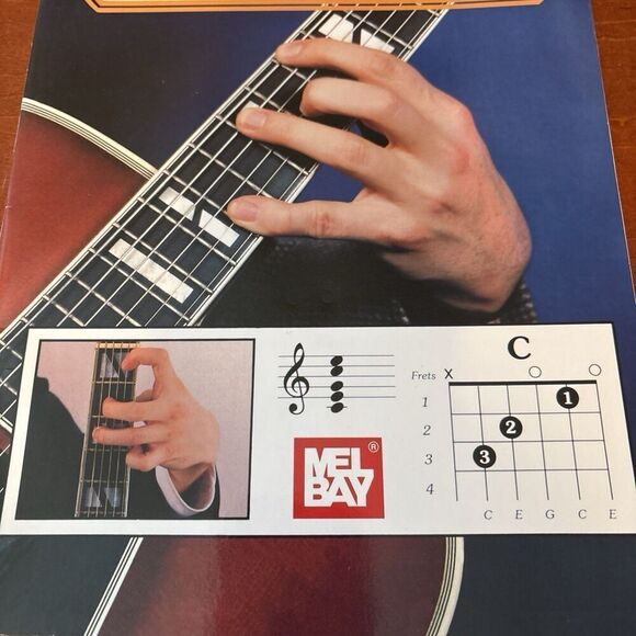 Mel Bay’s Guitar Chords Book Magazine 1989 Music - Picture 2 of 4